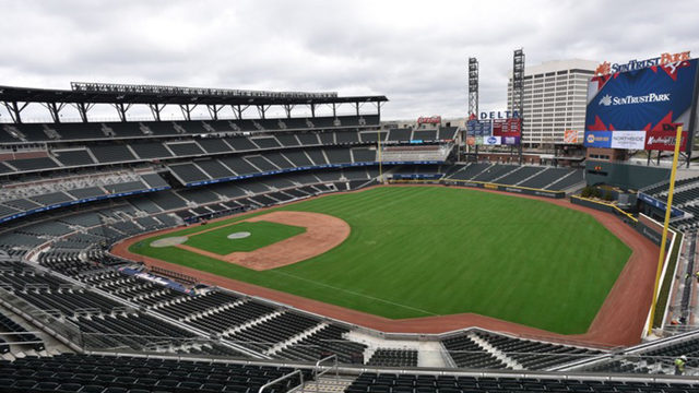 atlanta braves suntrust park map seating chart gates suntrust stadium atlanta seating chart